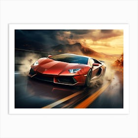 Lambo Art Print