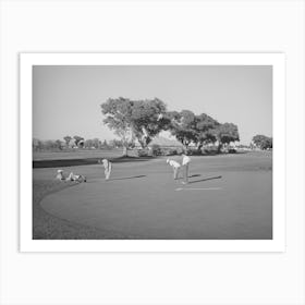 Municipal Golf Course,Phoenix, Arizona By Russell Lee Art Print