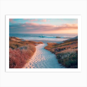 California Dreaming - Serene Path Art Print