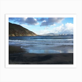 Foamy Beach Waves Art Print
