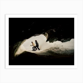 Ice Cave Art Print