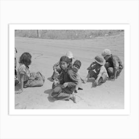 Spanish American Children, Penasco, New Mexico By Russell Lee 1 Art Print