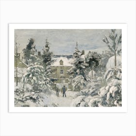 Vintage Winter Home Art Print