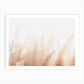 Pampas Blowing In The Wind Art Print