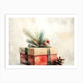 Christmas Gift 1 Art Print