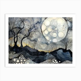 Moonscape Art Print