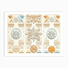 Decorative Ornaments Art Print