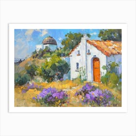 California Cottage 1 Art Print