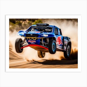 Epic Baja Race Art Print