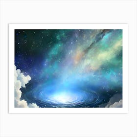 Black Hole 1 Art Print