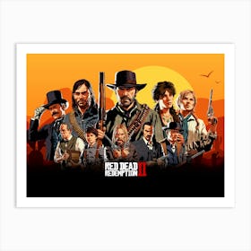 Red Dead Redemption 7 1 Art Print