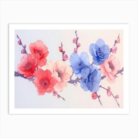 Cherry Blossoms 6 Art Print