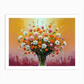 Flowers In A Vase Art Print