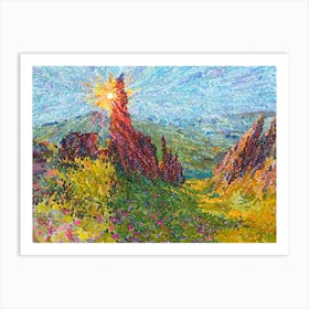 Carpathian National Park Art Print