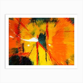 Acrylic Extruded Painting 636 Art Print