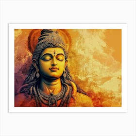 Lord Shiva 1 Art Print