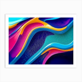 Abstract Painting 42 Art Print