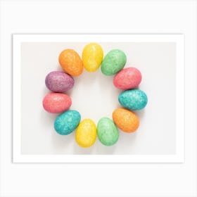 Easter Eggs 674 Art Print