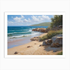 Summer Shoreline Art Print