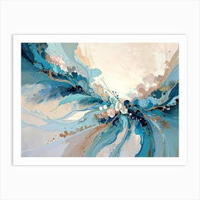 Abstract Painting 728 Art Print