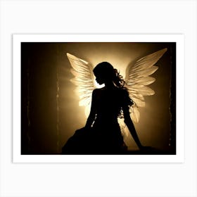 Angel Wings Art Print