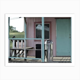 Small Town Stop Art Print