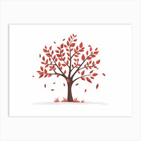 Autumn Tree 13 Art Print