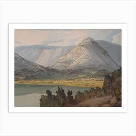 View Of A Lake Art Print