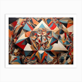 Geometric Shapes Art Print