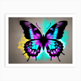 Butterfly Painting 127 Art Print