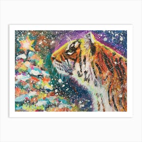 A Wild Winter S Night Art Print