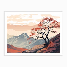 Landscape Painting 5 Art Print