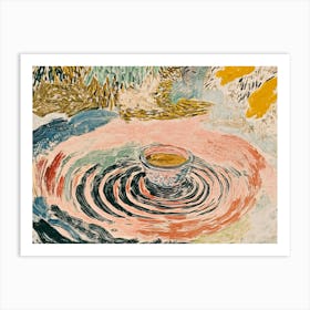 Cup Of Water Art Print