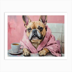 Leisure Frenchie Morning 7 Art Print