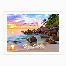 Seychelles Art Print