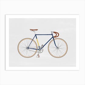 Fixie Bicycle Art Print