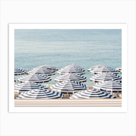 Beach Umbrellas Art Print