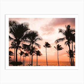 Warm Summer Sunset Art Print