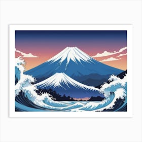 Mt Fuji 1 Art Print