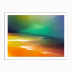 Abstract Painting 90 Art Print