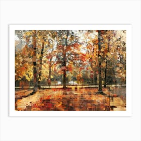 Autumn Park Art Print