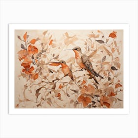 Hummingbirds Art Print