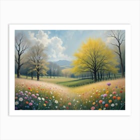 Springtime Meadow Art Print