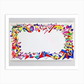 Abstract Frame Art Print