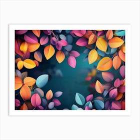 Autumn Leaves 7 Art Print