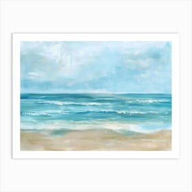 Beach Canvas Print 2 Art Print