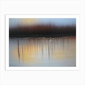 Goldenpond Art Print