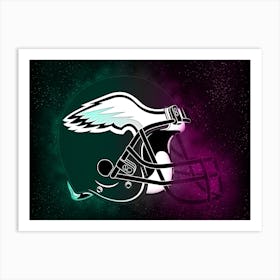 Philadelphia Eagles Helmet 1 Art Print