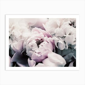 Purple Flower Boquet Art Print