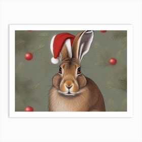 Christmas Animals 18 Art Print